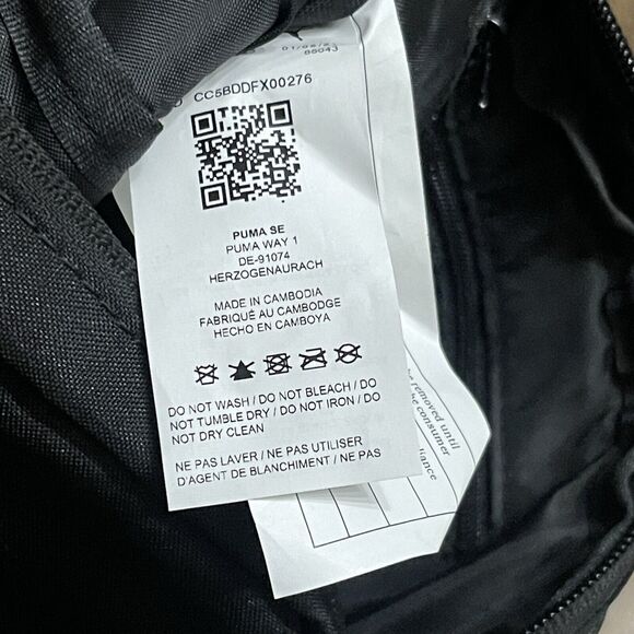 Puma Crossbody Bag Pastel Rainbow Logo Top Zip Adjustable Strap Flap Pocket - Picture 7 of 13